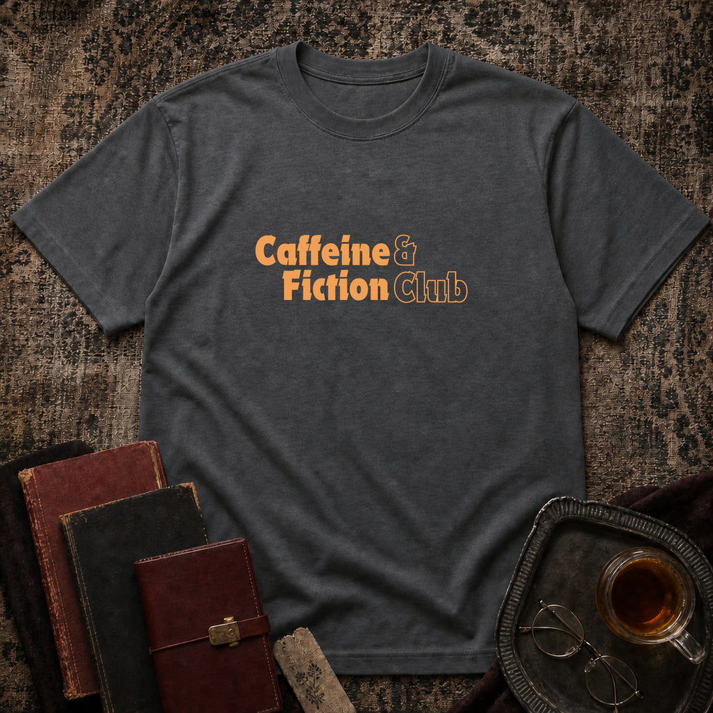 Caffaine & Fiction Club T-shirt