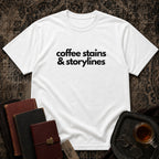 Coffee stains & storylines T-shirt