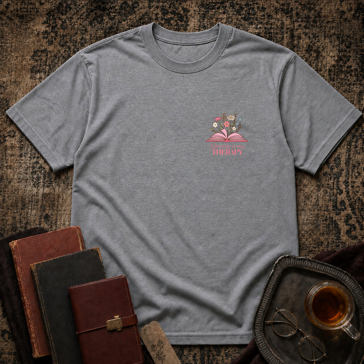 Reading is my Therapy  T-shirt