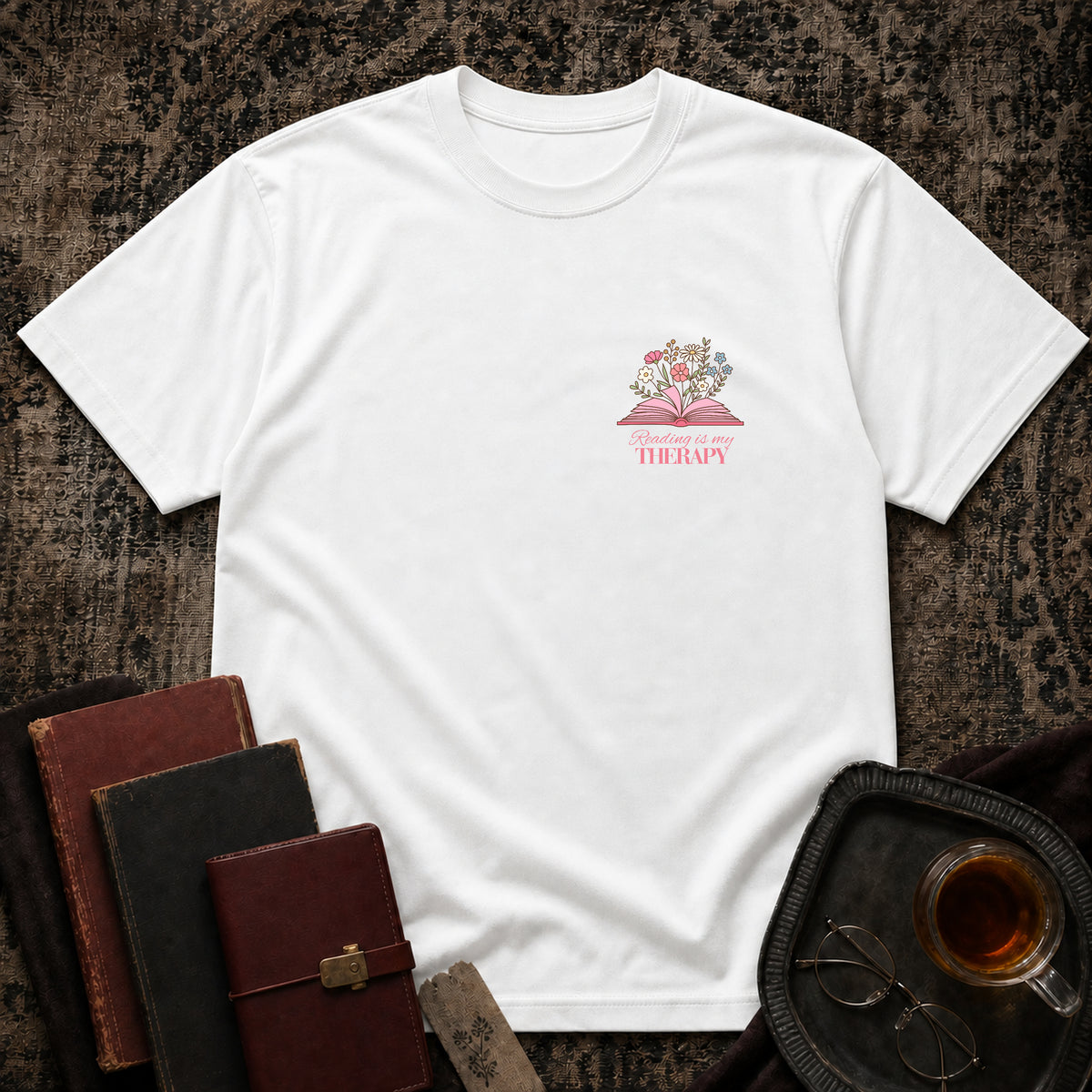 Reading is my Therapy  T-shirt