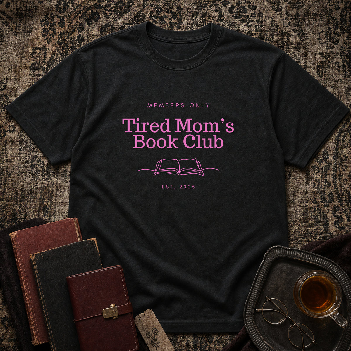 Tired Mom's Book Club T-Shirt