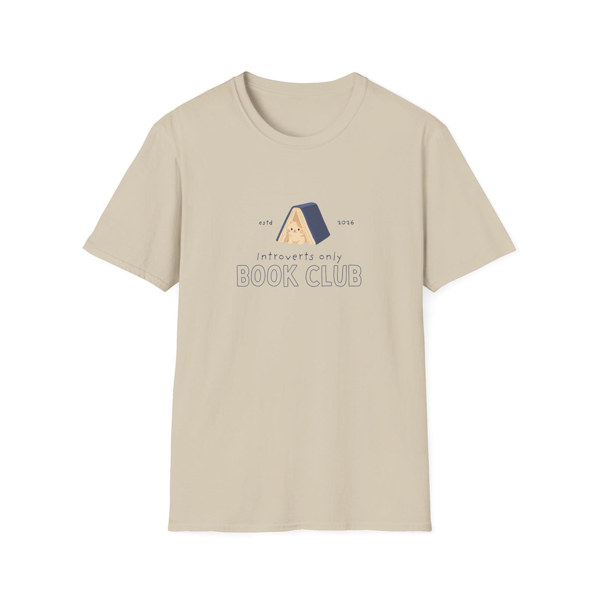 Introverts Only Book Club T-shirt