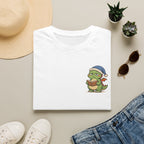 Sleepy Dragon Reading T-shirt