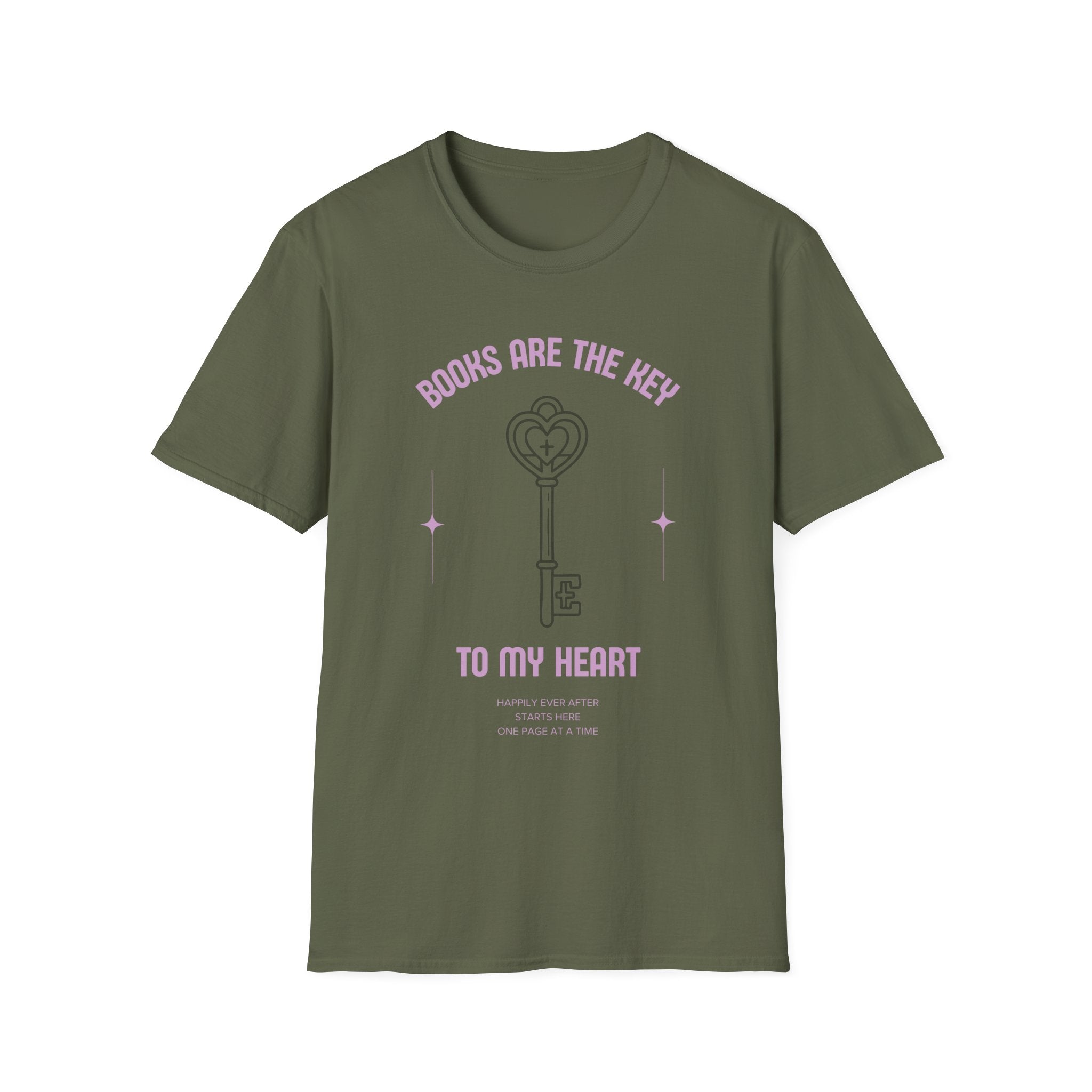 Books are the Key to my Heart T-shirt