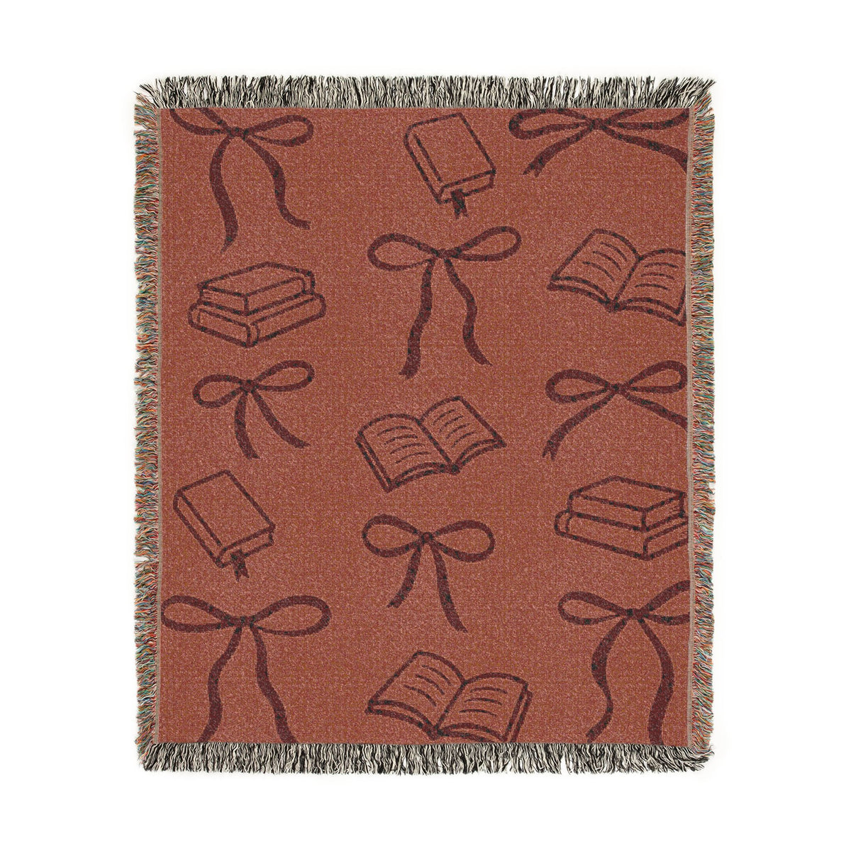 Bows and Books Blanket