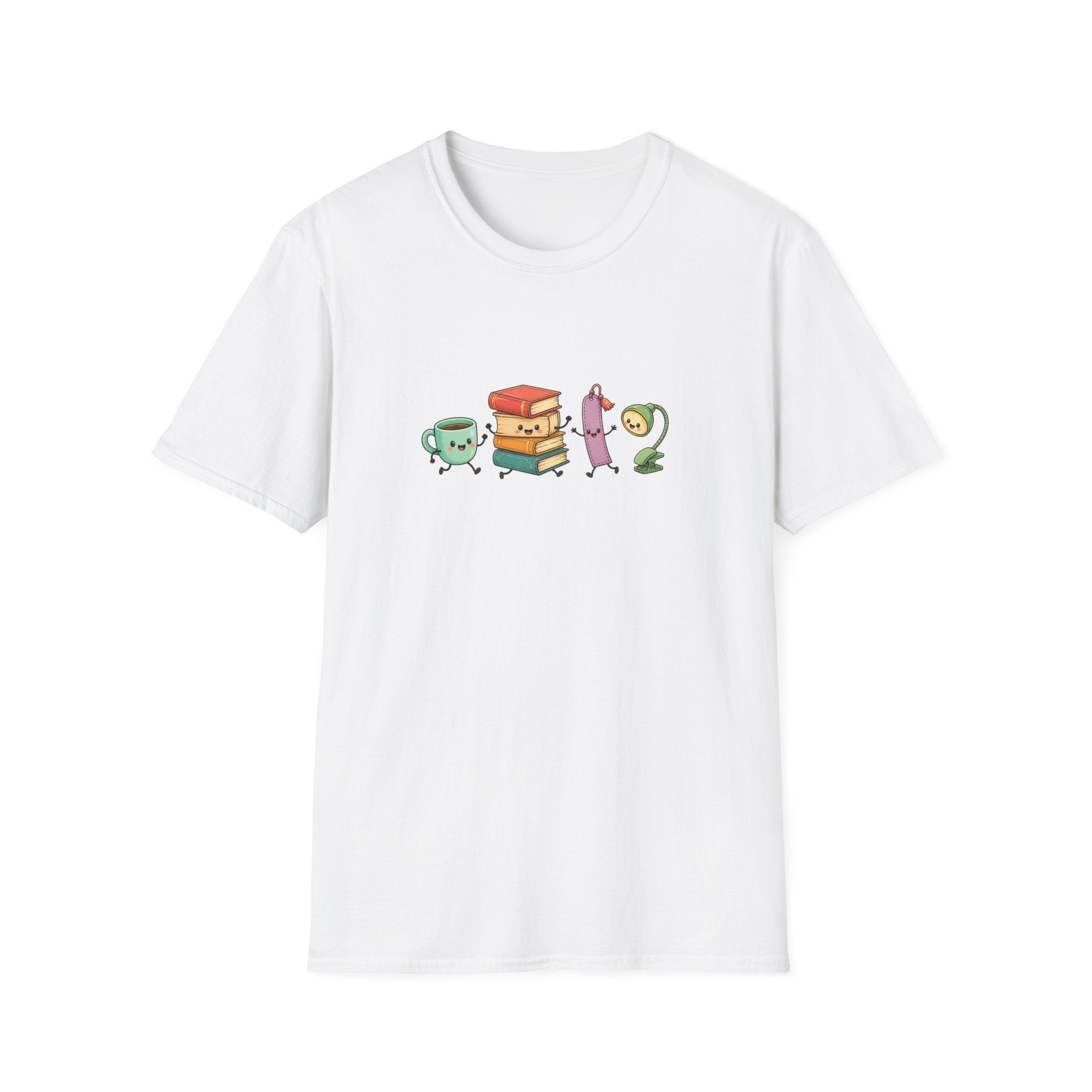Graphical Design: Bookish Character T-shirt