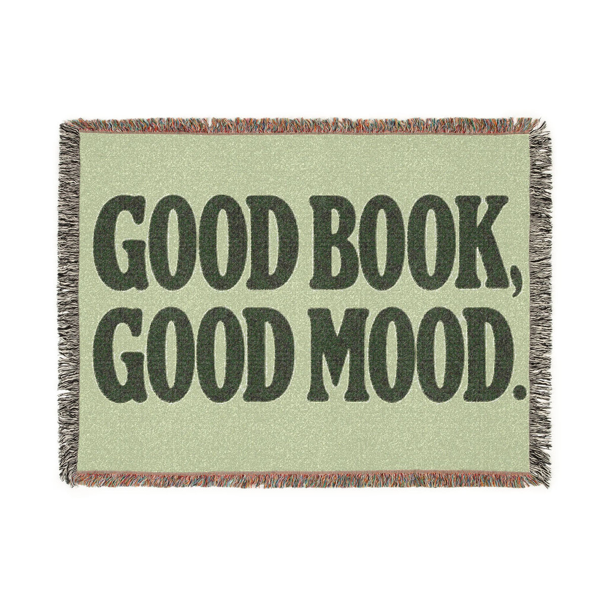 Good Book, Good Mood Blanket