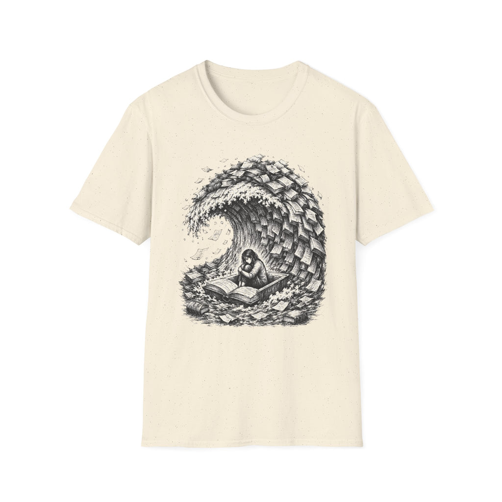 Drowning in Books T-shirt