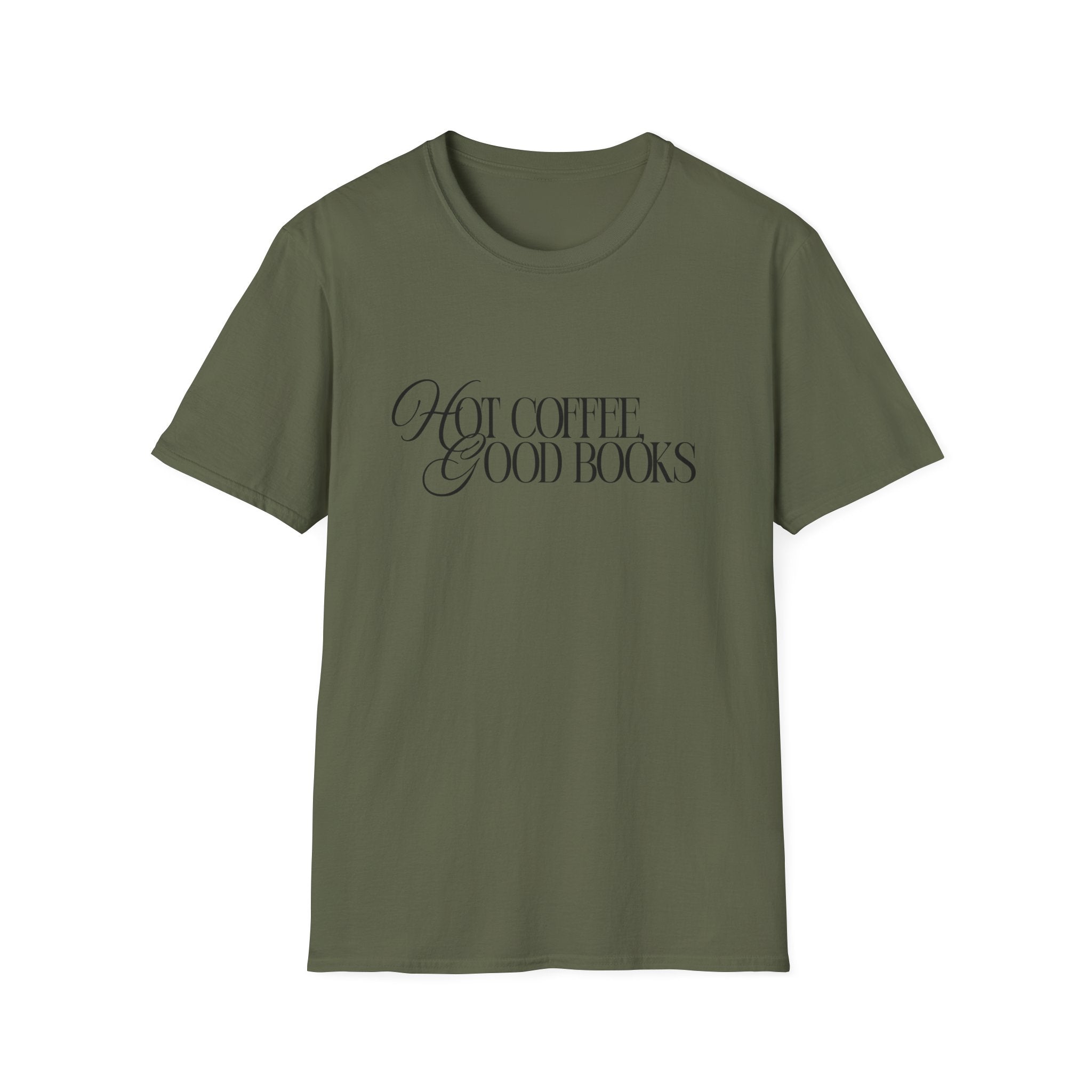 Hot Coffee, Good Books T-shirt