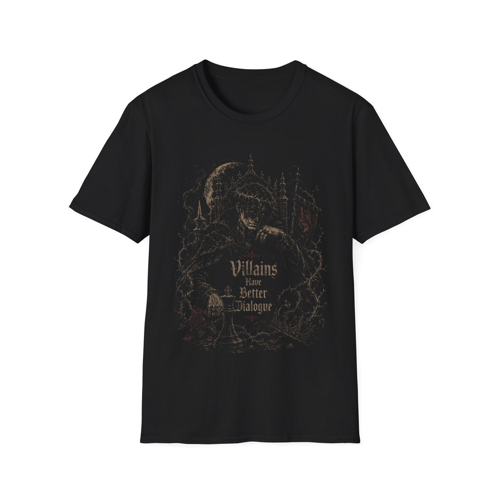 Villains have better dialogue T-shirt