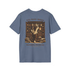 Too many books, nothing to wear Backprint T-shirt