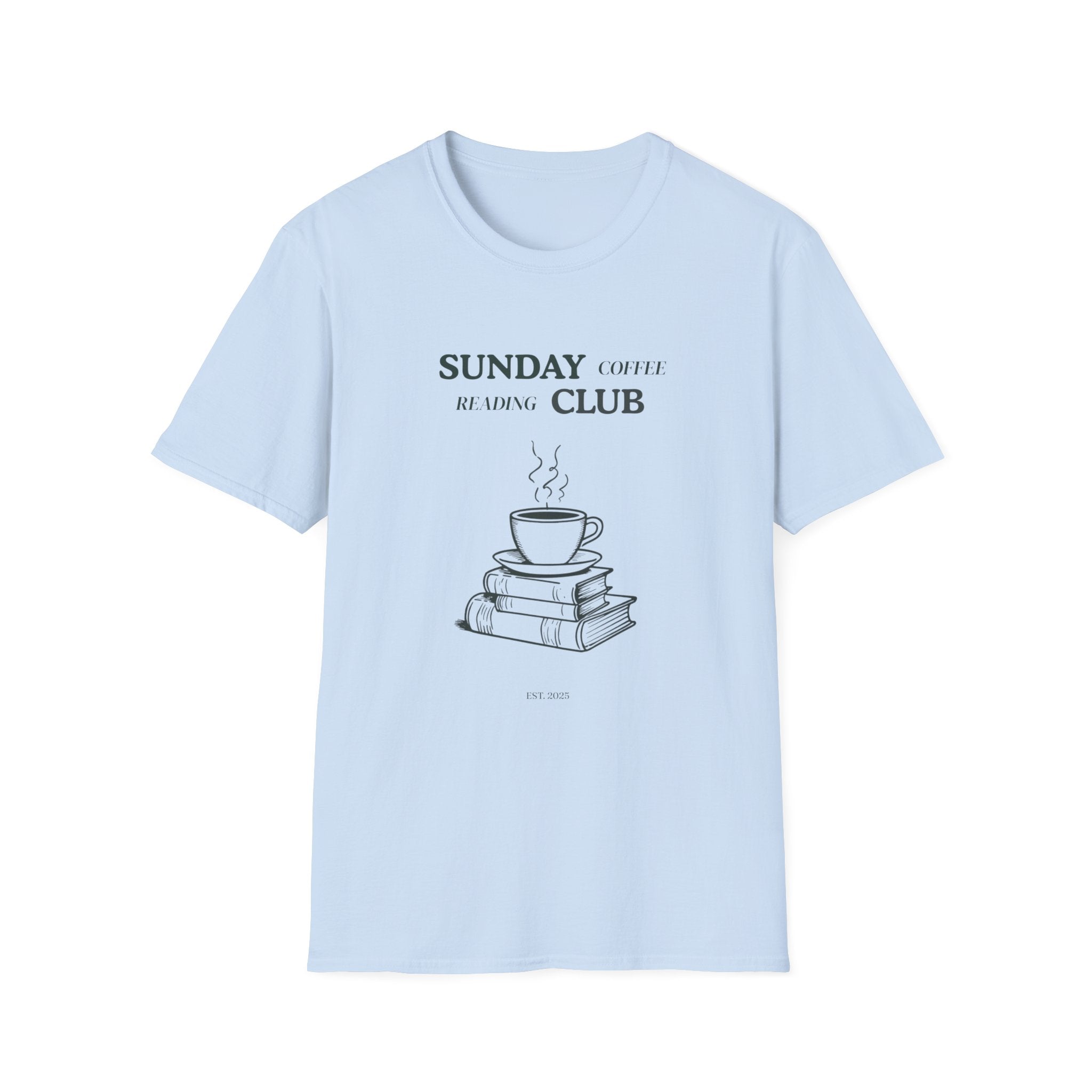 Sunday Coffee Reading Club T-shirt