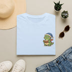 Sleepy Dragon Reading T-shirt