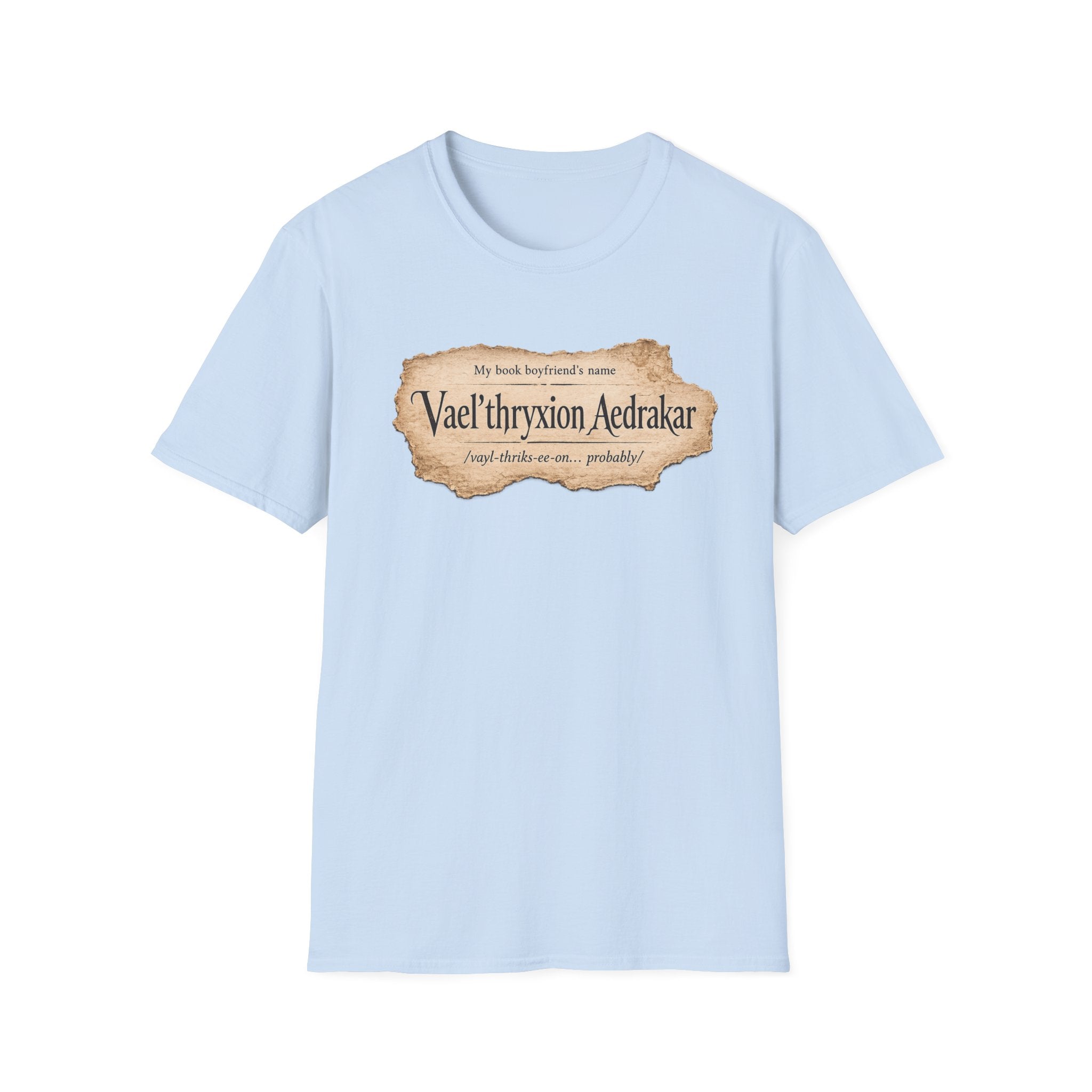 Book Boyfriends Name T-shirt