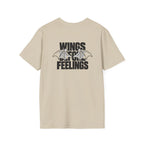Wings before Feelings Backprint T-shirt
