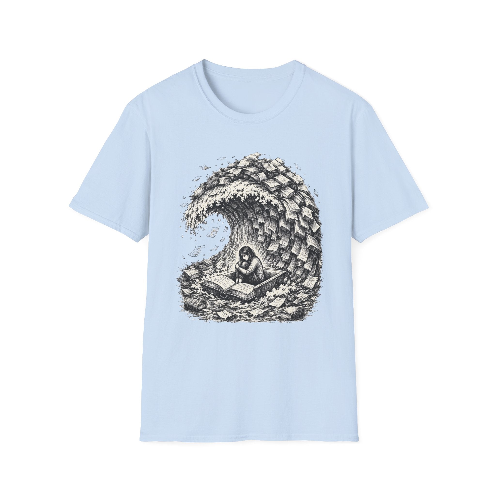 Drowning in Books T-shirt