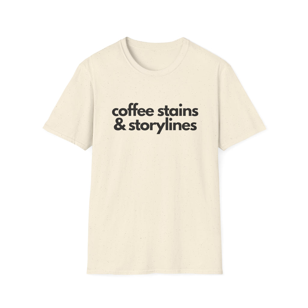 Coffee stsins & storylines T-shirt