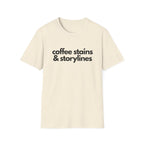 Coffee stsins & storylines T-shirt