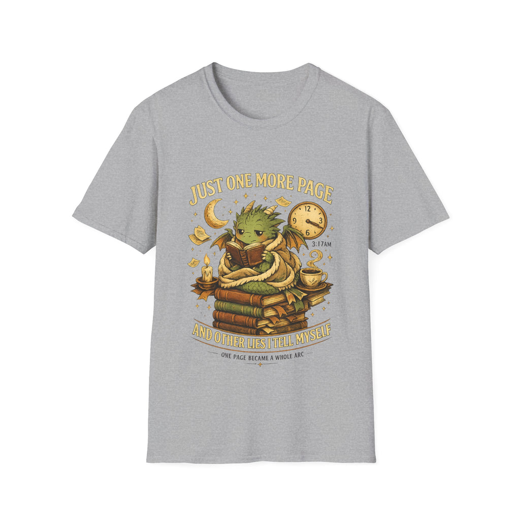 Just one more page Dragon T-shirt