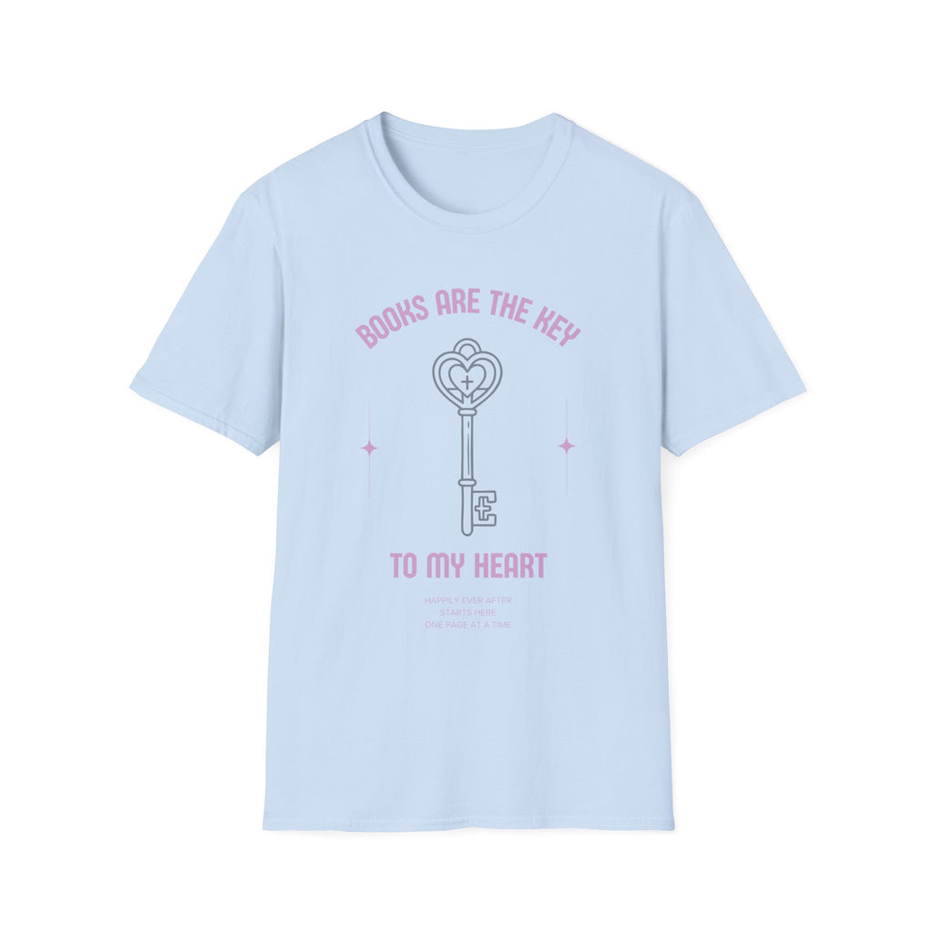 Books are the Key to my Heart T-shirt