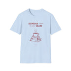 Sunday Coffee Reading Club T-shirt
