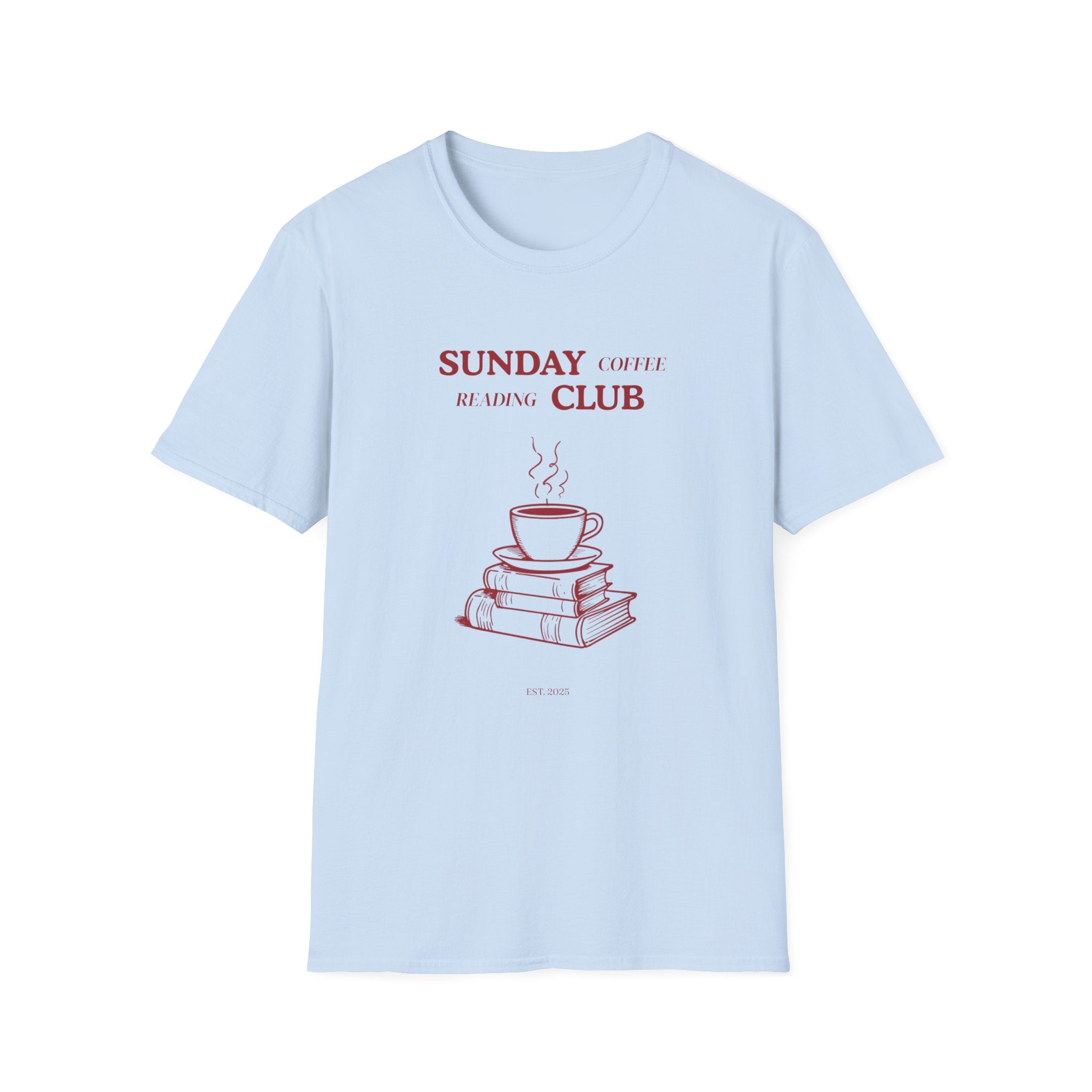 Sunday Coffee Reading Club T-shirt