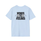 Wings before Feelings Backprint T-shirt