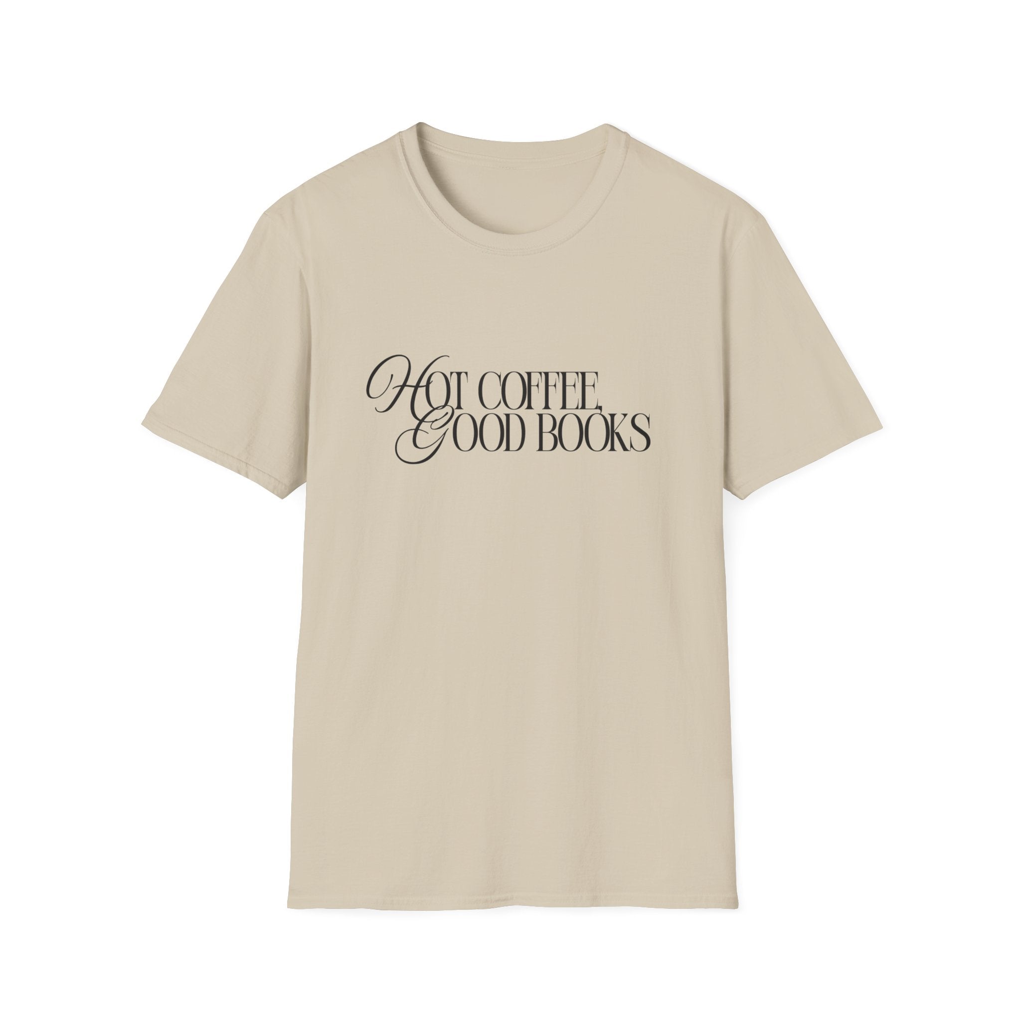 Hot Coffee, Good Books T-shirt