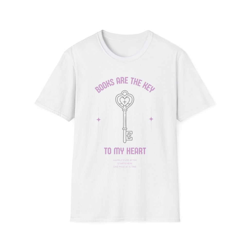 Books are the Key to my Heart T-shirt