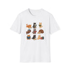 Graphical Design: Reading Cat  T-shirt