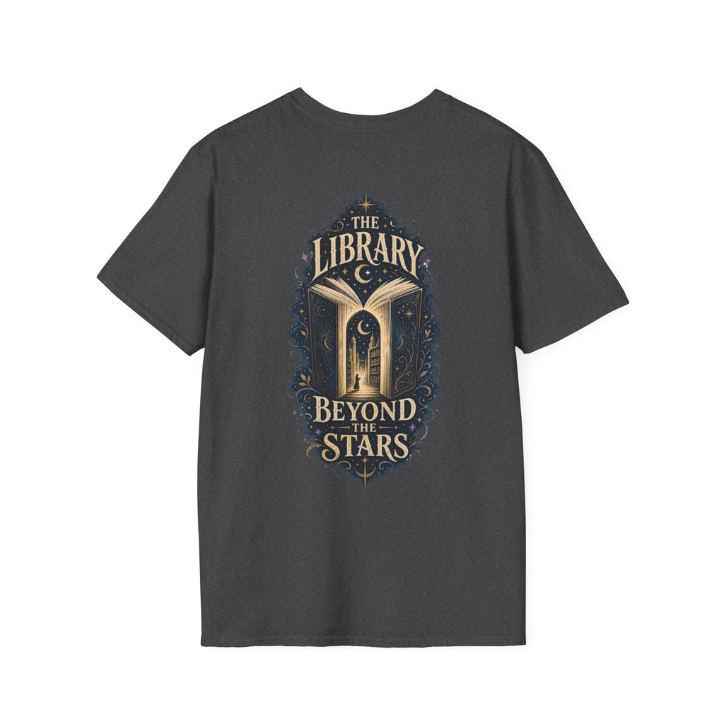 Library Beyond Backprint T-shirt