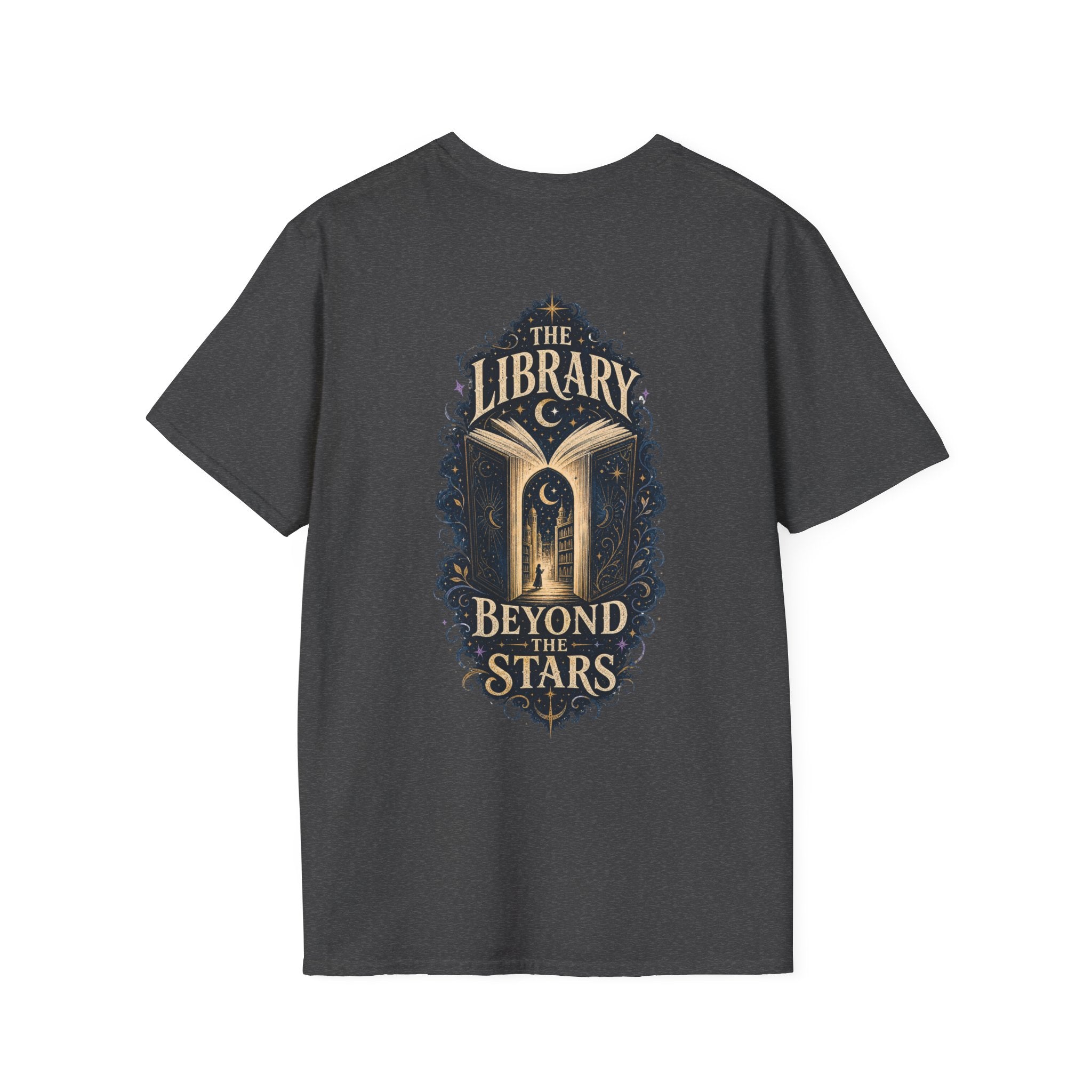 Library Beyond Backprint T-shirt
