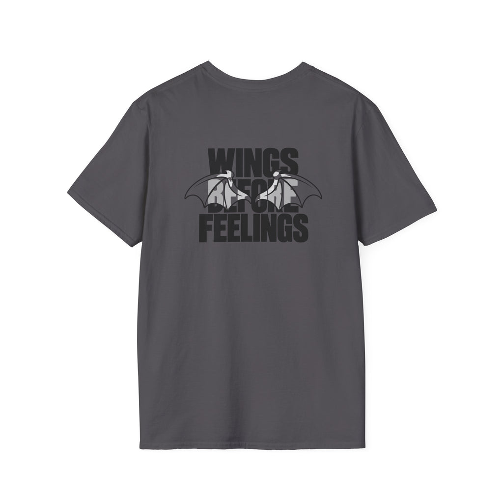 Wings before Feelings Backprint T-shirt