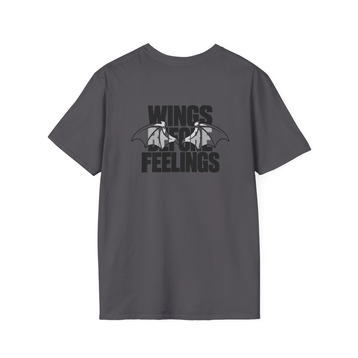 Wings before Feelings Backprint T-shirt