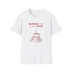 Sunday Coffee Reading Club T-shirt