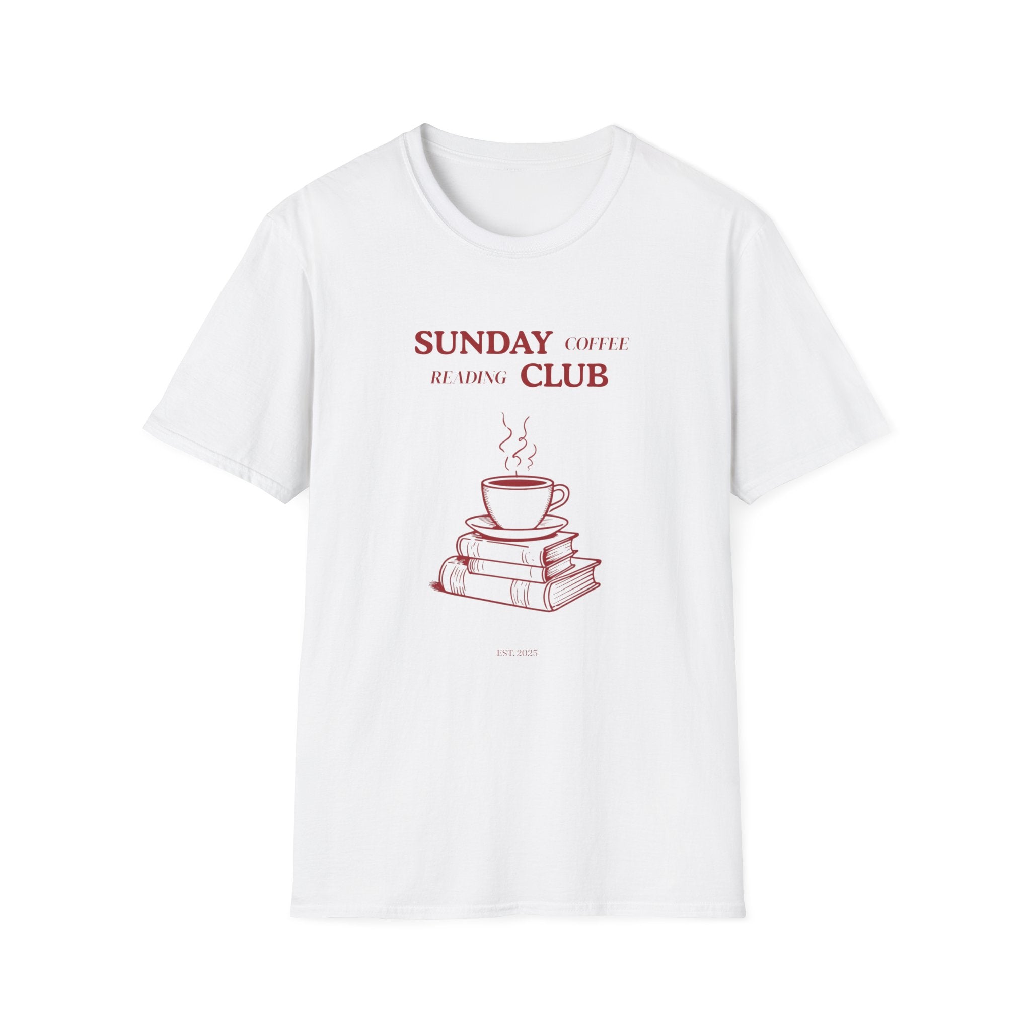 Sunday Coffee Reading Club T-shirt