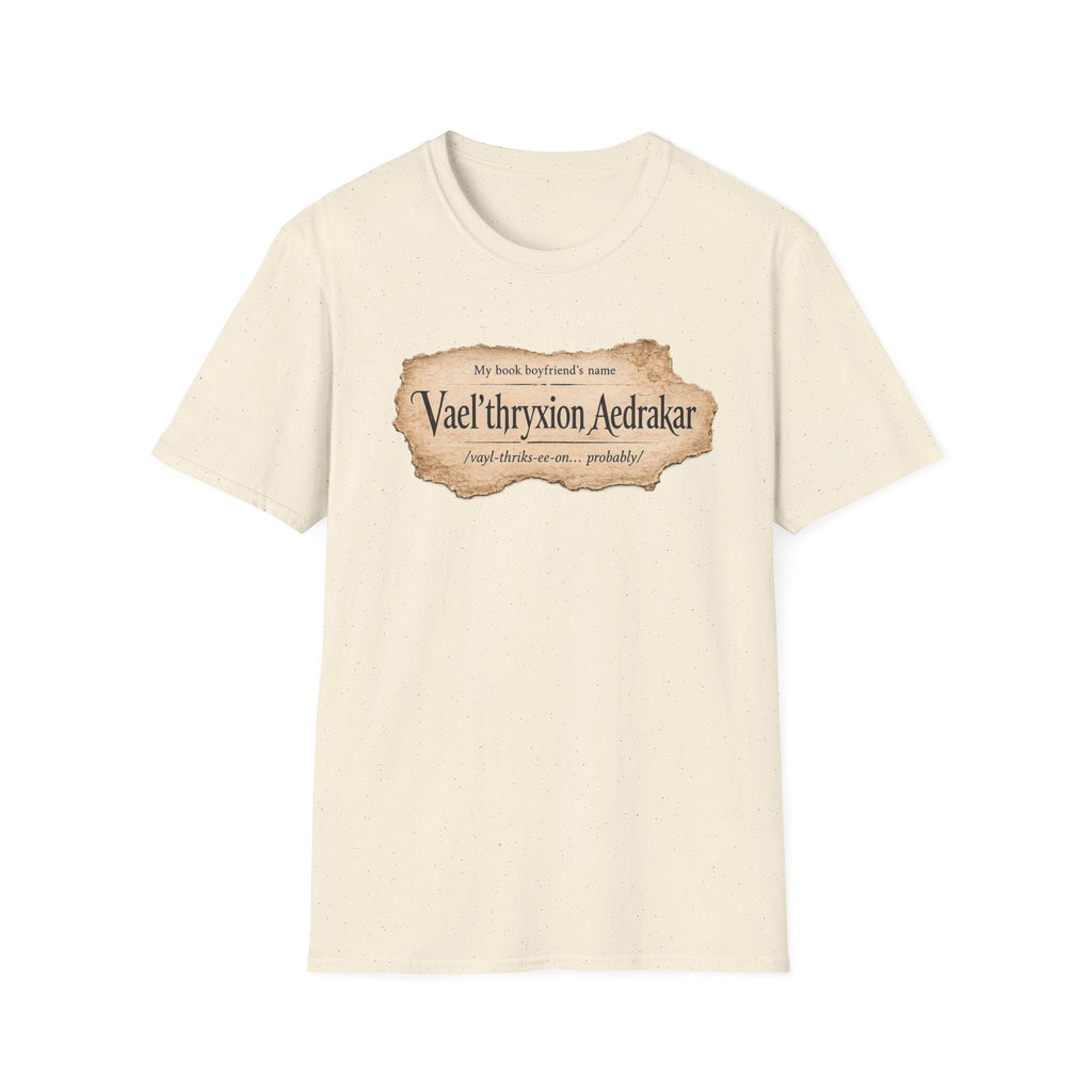 Book Boyfriends Name T-shirt