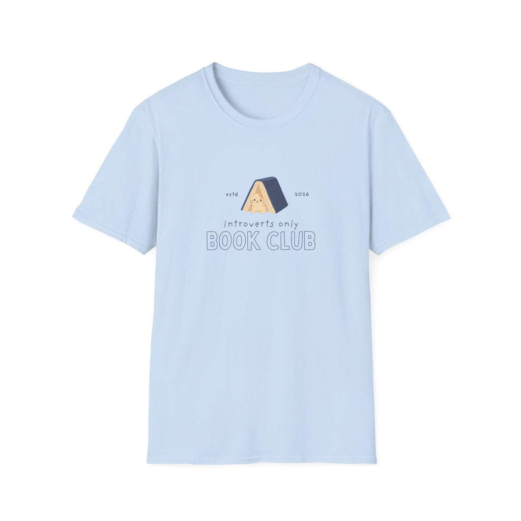 Introverts Only Book Club T-shirt
