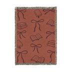 Bows and Books Blanket