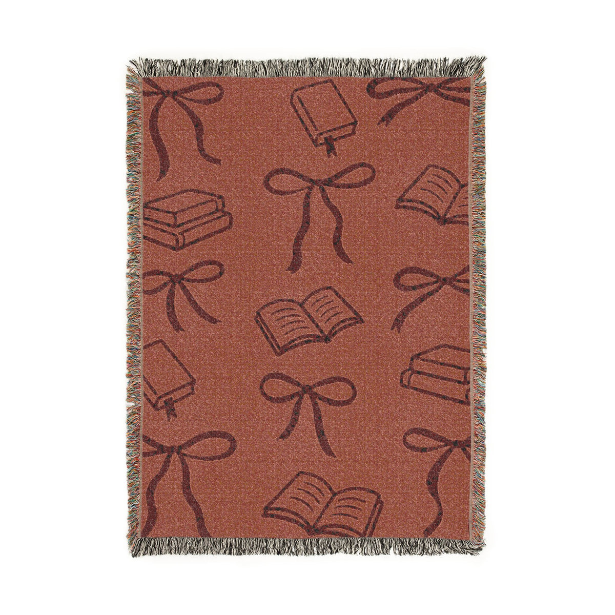 Bows and Books Blanket