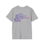 Coffee, Chapter & Quiet Backprint T-shirt
