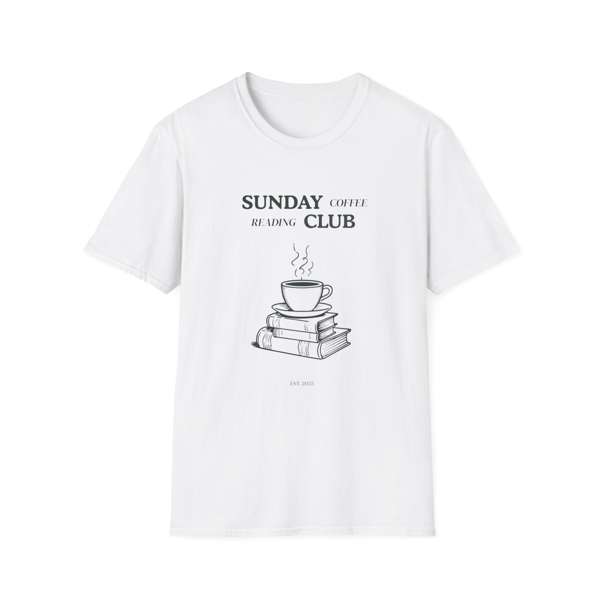 Sunday Coffee Reading Club T-shirt
