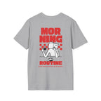 Morning Routine Backprint T-shirt
