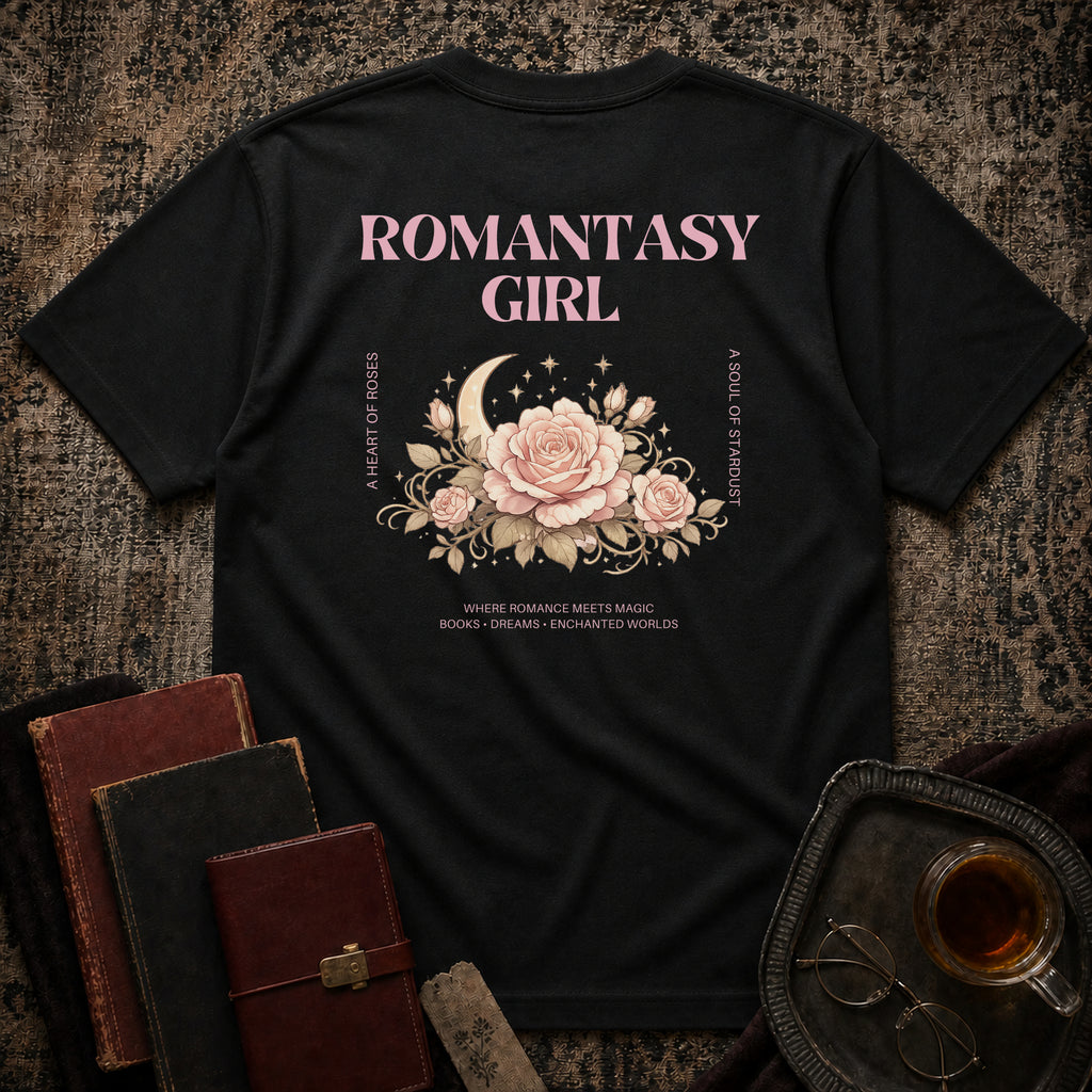 Romantasy Girl Backprint T-shirt