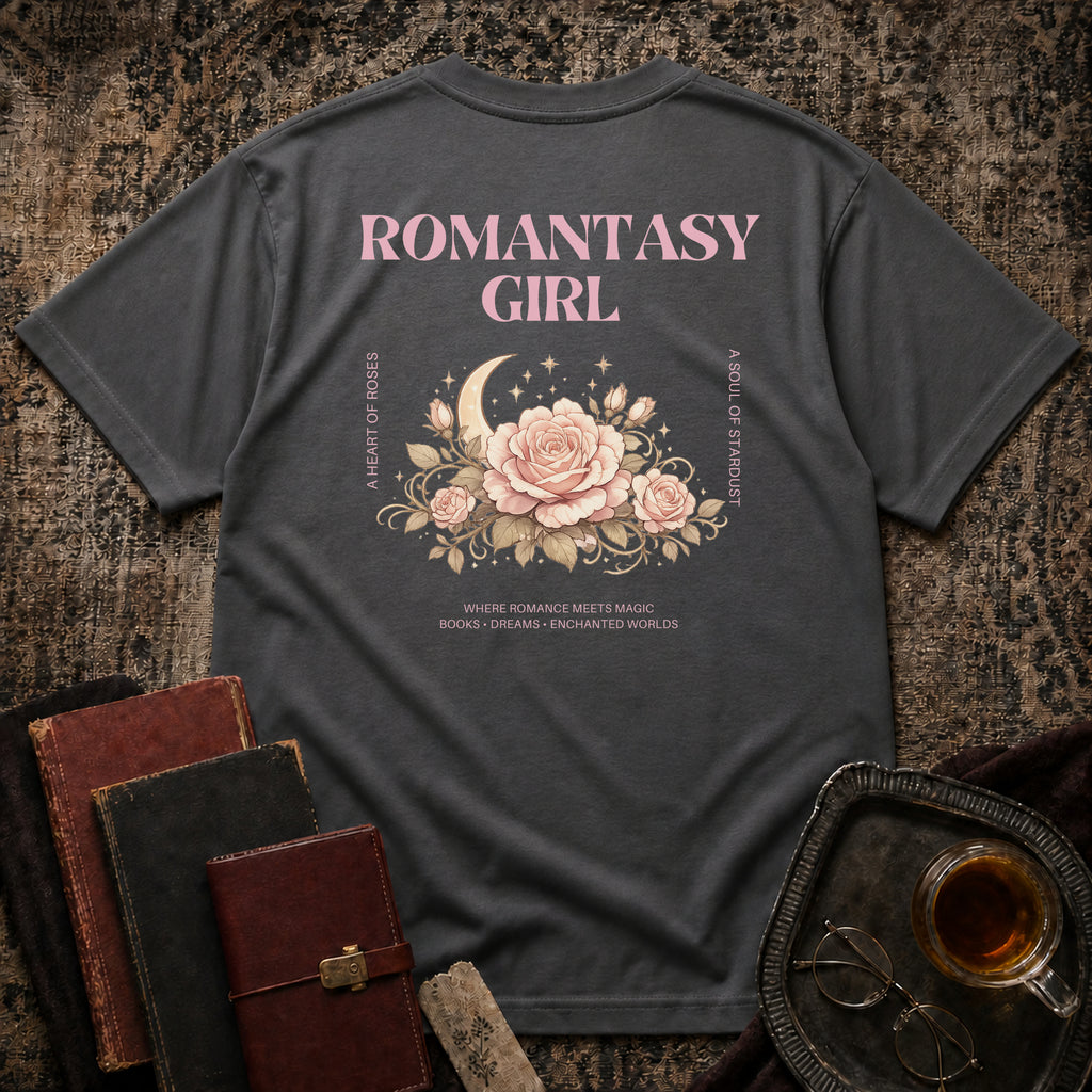Romantasy Girl Backprint T-shirt