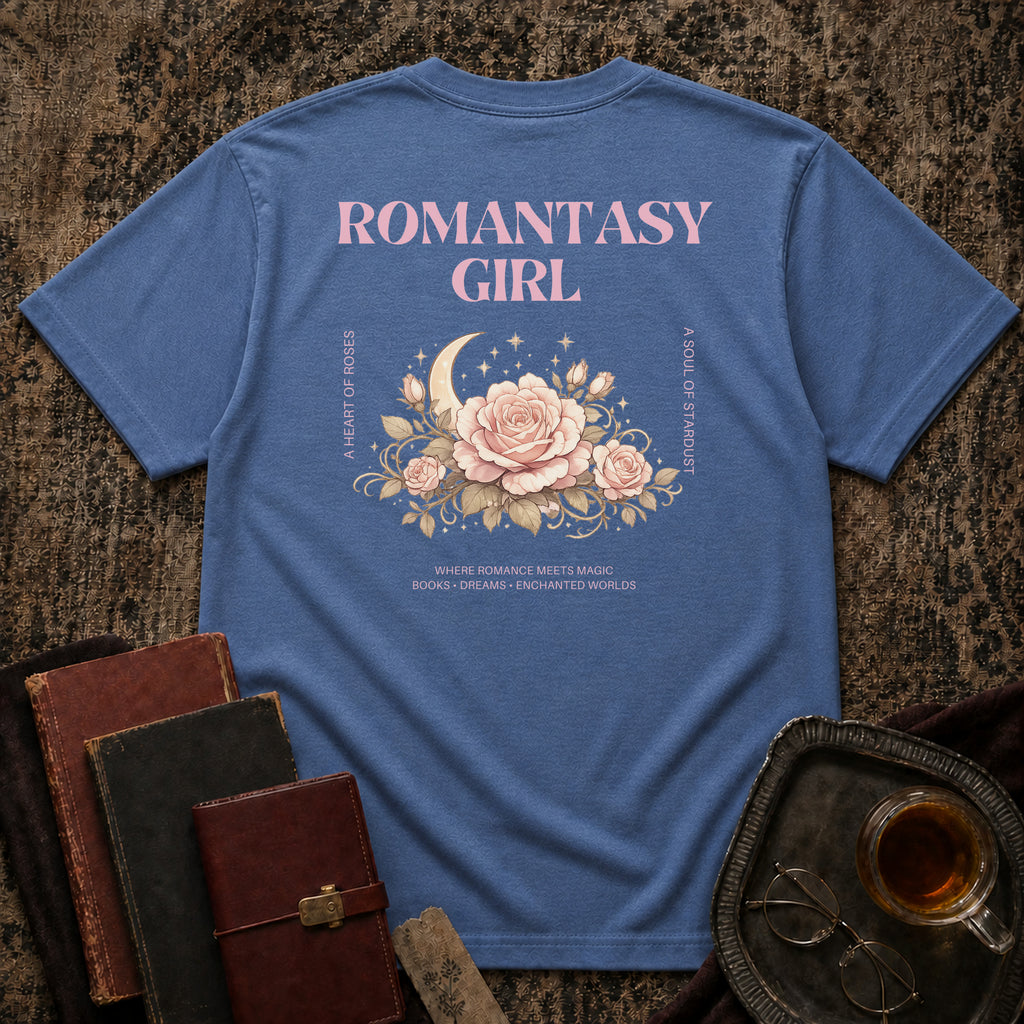 Romantasy Girl Backprint T-shirt