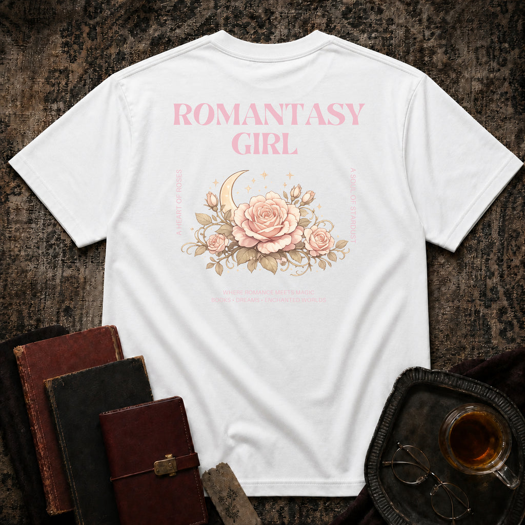 Romantasy Girl Backprint T-shirt