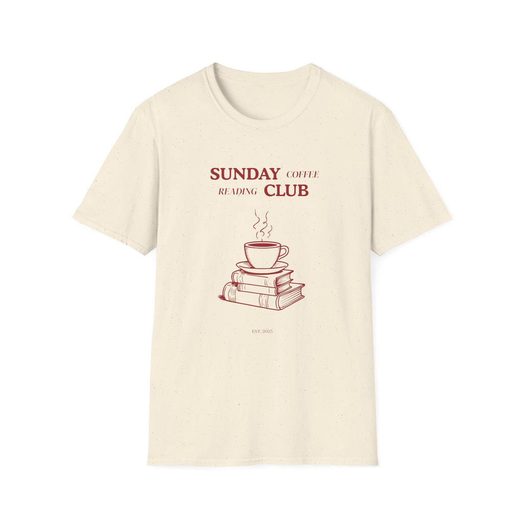 Sunday Coffee Reading Club T-shirt