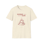Sunday Coffee Reading Club T-shirt