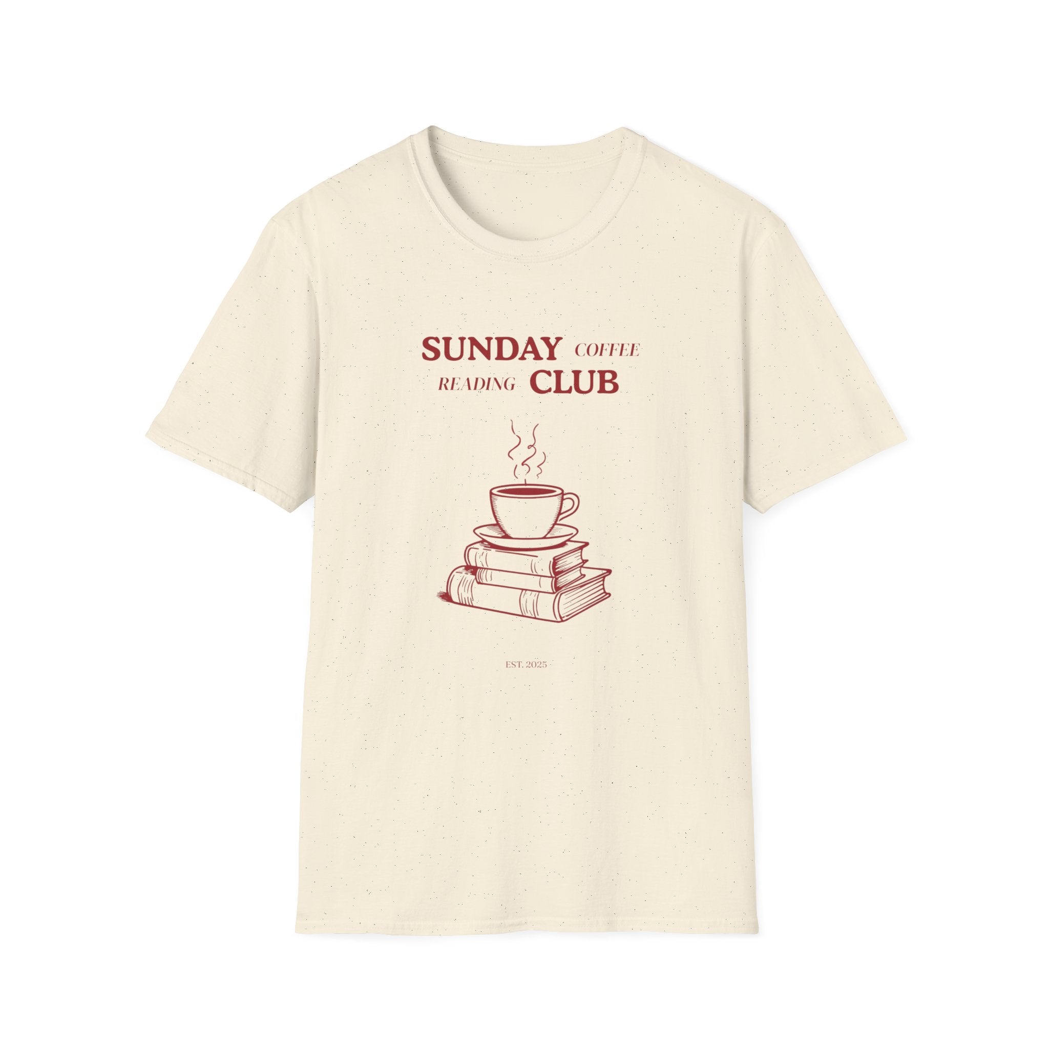 Sunday Coffee Reading Club T-shirt